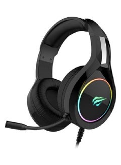 Buy Gaming Headset RGB Dual Jack 3.5mm Plus USB With HD Microphone For PC Xbox PS4 XboxOne Switch Tablets in UAE