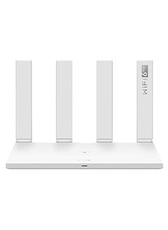 Buy AX3 AX3000 (WS7100) Dual Band Wi-Fi Router, Dual-core Wi-Fi 6 Plus Revolution, Wi-Fi Speed up to 3000 Mbps, Supports Access Point Mode, Parental Control, Guest Wi-Fi white in UAE