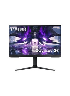 اشتري شاشة الألعاب Samsung Odyssey G3 مقاس 27 بوصة AG320 مع معدل تحديث 165 هرتز ووقت استجابة 1 مللي ثانية | AMD Free Sync، تصميم مريح للارتفاع قابل للتعديل، أوضاع الإمالة والدوران والمحور، LS27AG320NMXUE أسود لون أسود في الامارات