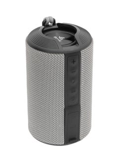 Buy Bluetooth Wireless Water Resistant 4 Hours 10W Portable Speaker EVAUD-MB10AG Grey in UAE