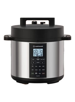 Buy Smart Pot 2 Prime 9 Appliances in 1 Pressure Cooker Sauté Pot Slow Cooker Rice Cooker Cake Maker Steamer Yogurt Maker and Food Warmer 6 L 1000 W SP204P Silver/ Black in UAE