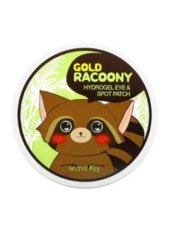 Buy Racoony Hydro Gel Eye And Spot Patch Gold in UAE