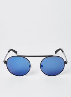 Buy Men's Full Rim Metal Round Sunglasses - Lens Size: 51 mm in Saudi Arabia