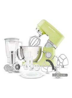 Buy Kitchen Machine Stand Mixer With Meat Grinder 4.5 L 1000.0 W STM-6357GG Light Green in Saudi Arabia