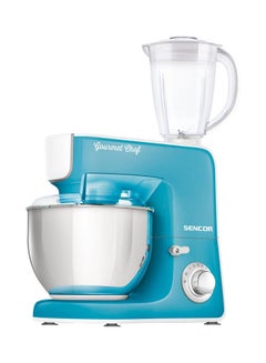 Buy Stand Mixer With Accessories Set 5.5 L 1000.0 W STM 3777TQ Turquoise in Saudi Arabia