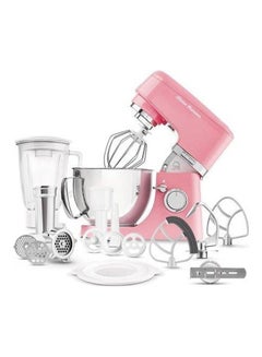 Buy Kitchen Machine Stand Mixer With Meat Grinder 4.5 L 1000.0 W STM-6354RD Pink in Saudi Arabia