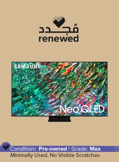 Buy Renewed - 55 Inch Neo QLED 4K Smart TV (2022) QA55QN90BAUXZN / QA55QN90BAUXEG Titan Black in UAE