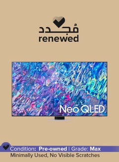 اشتري Renewed - 65 Inch Neo QLED 4K Smart TV (2022) QA65QN85BAUXZN Bright Silver في الامارات