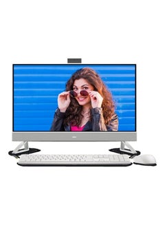 Buy Inspiron All In One PC 27 Inch Touch Intel i7-1255U 16GB RAM 512GB SSD Plus 1TB HDD 2GB Nvidia MX550 Graphics Card Windows 11 Home Wireless Keyboard And Mouse English White in Saudi Arabia