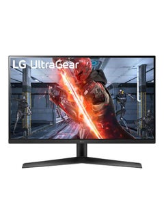 اشتري 27GN60R-B UltraGear 27-Inch Gaming Monitor With Full HD IPS Display, 144Hz Refresh Rate 1ms GtG And Nvidia G-SYNC Compatible Black في السعودية