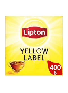 Buy Yellow Label Black Tea With Sun Dried Tea Leaves Loose 400grams in UAE