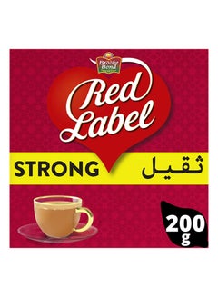 Buy Red Label Strong Black Loose Tea 200grams in UAE