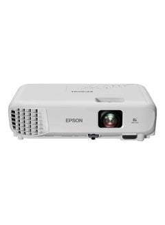 Buy 3LCD 3300 Lumens Easy Alignment Up To 18 years Lamp Life Portable XGA Projector EB-E01 White in UAE