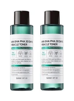 Buy 2 Piece AHA BHA PHA 30 Days Miracle Toner 150ml in Egypt