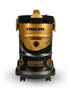 Buy Drum Vacuum Cleaner 25 L 2000 W NVC350TX Gold/Black in UAE