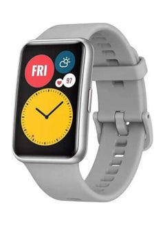 اشتري Fit 2 Watch Band Strap Silicone Replacement Wristband Grey في الامارات