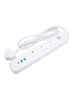 Buy Power Extend USB-C 3 Strip White in UAE