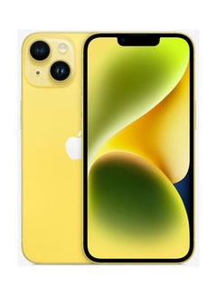 Buy iPhone 14 Plus 128GB Yellow 5G With FaceTime - Middle East Version in Saudi Arabia