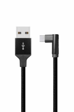 Buy 6FT Nylon Braided USB A to Micro USB Cable Black in Saudi Arabia
