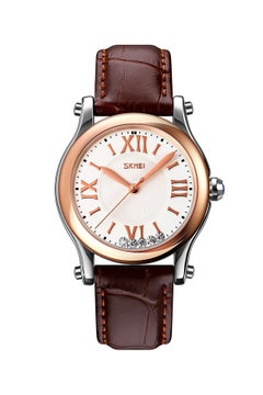 اشتري Women's Fashion And Elegant Leather Watch Waterproof Clock 9265 في الامارات