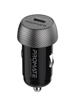 Buy 20W Mini Car Charger With Power Delivery Black in Saudi Arabia