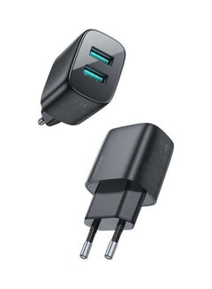 Buy Mini Fast Charger Dual Ports Black in Egypt
