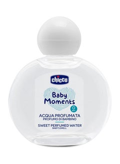 Buy Baby Moments Sweet Perfumed Water Baby's Smell For Baby Skin 0M+ 100Ml in UAE