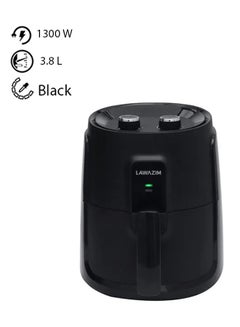 اشتري Electric Hot Air Fryer 3.8 لتر 1300 وات 05-2350-01 أسود في السعودية