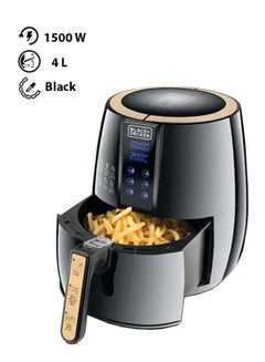 Buy XL Digital Air Fryer with 1.2KG, Anti Stick, with Rapid Air Convection Technology  (Suitable for 3-5 People) 4 L 1500 W AF400-B5 Black in Saudi Arabia