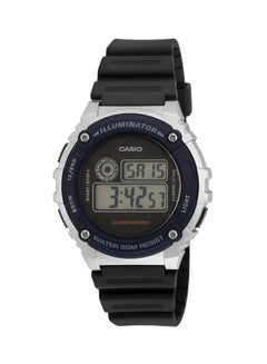 اشتري ساعة يد رياضية رقمية طراز W-216H-2AVDF - مقاس 44 مم - لون أسود للرجال في السعودية
