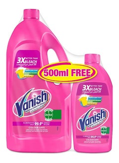 Buy Laundry Stain Remover Pink Liquid 1.8L+500ml in Saudi Arabia