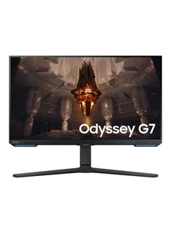 اشتري 28 Inch Gaming Monitor With UHD Resolution | Smart TV Experience | And 144hz Refresh Rate, 1ms | G-Sync Compatible | Gaming Hub | LS28BG702EMXUE Black في الامارات