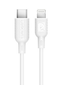 Buy Type-C To Lightning Charging Cable 1M White in Saudi Arabia