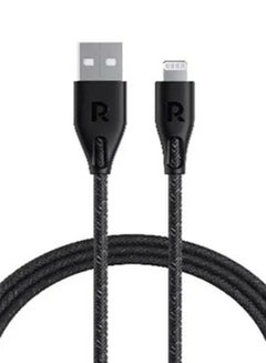 Buy USB-A To Lightning Charging Cable 1.2M Black in Saudi Arabia