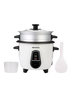 Buy Electric Rice Cooker 0.6 L 350.0 W KNRC6054N White/Black in Saudi Arabia