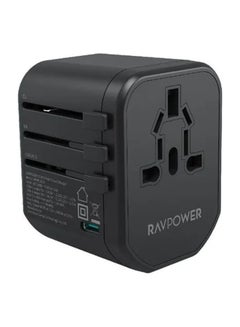 اشتري 3-Port Pioneer Travel Charger Global Version PD 20W Black في السعودية