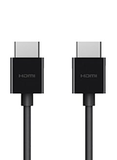 اشتري 4K Ultra High Speed HDMI 2.1 Cable Black في السعودية