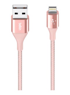 Buy Mixit Duratek Lightning Cable To USB A Cable - MFI-Certified iPhone Charger Cable, Apple Cable For iPhone 15, 14, 13, 12, 11, Pro, Pro Max Plus, Airpods And More (4Ft/1.2M) Rose Gold in Saudi Arabia