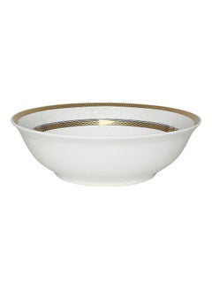 اشتري Salad Bowl, Premium Fine Bone China Bowl, RF11054 | 6.5" Durable & Chip Resistant Bowl | Non-Toxic & Hygienic | White Bowl for Soup, Cereal, Salad, Ice-cream, Dessert White 6.5inch في الامارات