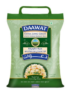 Buy Extra Long Grain White Basmati Rice 5kg in UAE