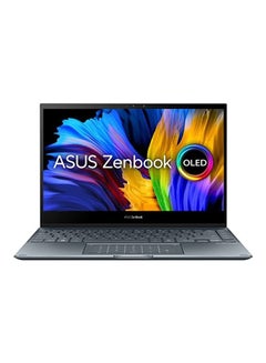 Buy Zenbook Flip 13 UX363EA OLED005W Touch Laptop, i5 1135G7 8GB 512GB SSD, WIN11 HOME, 13.3 inch FHD 1920X1080 16:9 OLED, HD Webcam English/Arabic grey in UAE