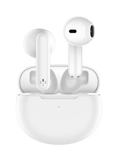 Buy Wavebuds S8 - Truewireless Stylish Headphones with Ergonomic Design, Comfortable Fit, Smart Touch Controls, Built in Voice Assistant, LED Status Lights and High Fidelity Audio White in UAE