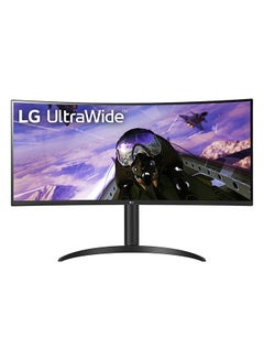 Buy 34-inch UltraWide QHD Computer Monitor 34WP65C-B, VA with HDR 10 Compatibility and AMD FreeSync Premium Black in UAE