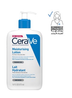 Buy Moisturizing Lotion For Dry To Very Dry Skin With Hyaluronic Acid 473ml in Saudi Arabia