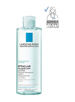 Buy Effaclar Micellar Water Makeup Remover For Oily Skin Clear in UAE