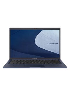 Buy EXPERTBOOK B1400C Laptop With 14-Inch Display, Core i5-1135G7 Processor/8GB RAM/256GB SSD/2GB NVIDIA GeForce MX330 Graphics Card/Free Dos Arabic Star Black in Saudi Arabia