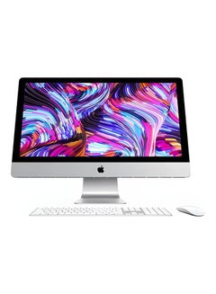 Buy Renewed All In One Imac 2015 With 27-Inch 5K Display Core I5 Processor With 32Gb Ram And 32Gb Ssd 1Tb Hdd Amd Radeon 2Gb Graphics Set-Up With Wire Keyboard And Mouse English Silver in UAE