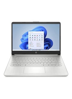 Buy Laptop 14s-dq5025ne, 14" FHD, 12th Gen Intel Core i5 processor, 8GB RAM, 512GB SSD, Intel Iris Xe Graphics, Windows 11 English Natural silver in UAE