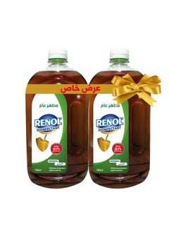 Buy Liquid Antiseptic All Purpose cleaner - Pack of 2 Gold 750ml in Egypt