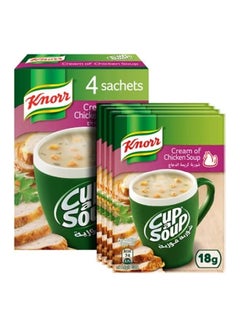 Buy Cream Of Chicken Soup 4 Sachets 18grams in UAE